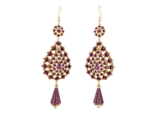 MINIMAL - Fantine Earrings Purple