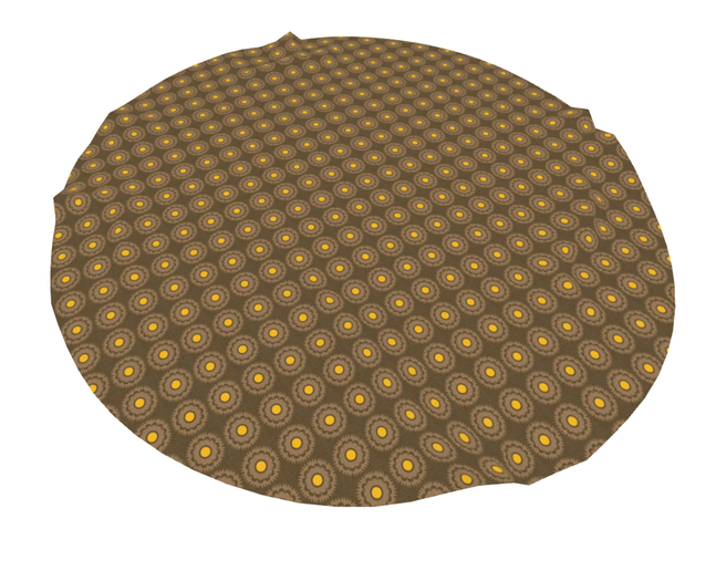 MESH Rug Carpet Round Circle- 5