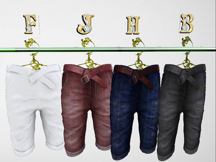 Jeans Shorts - white 2