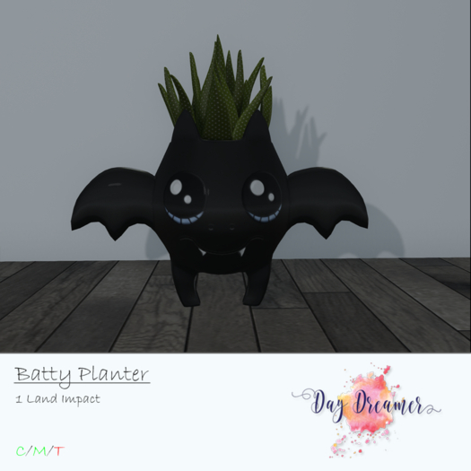 Day Dreamer - Batty Planter (boxed)