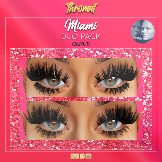 [THRONED] Miami Duo Pack //  GENUS (Add Me)