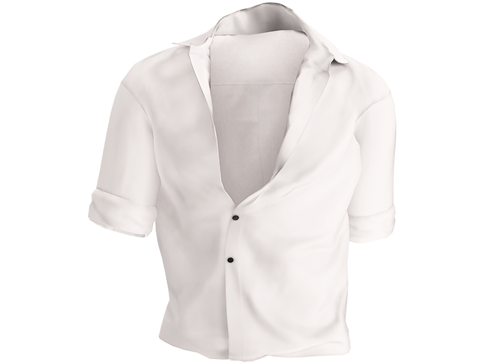 MINIMAL - Hawaii Shirt White