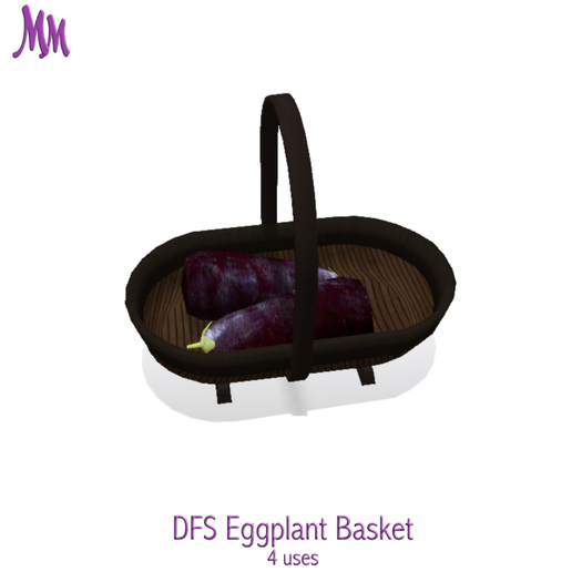 DFS Eggplant Basket