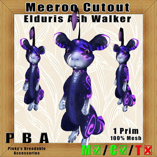 Meeroo Cutout Elduris Ash Walker