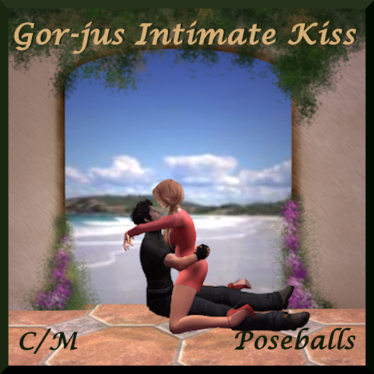 GJ Couples - Intimate Kiss Poseballs