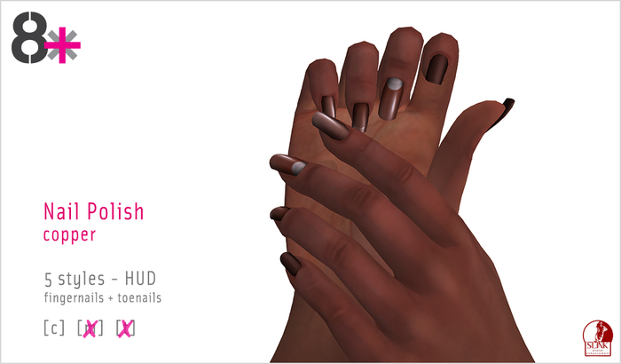 8+ // Nail Polish - Copper