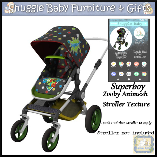 Super Boy  Animesh Stroller texture hud 
