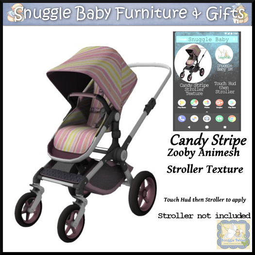 Candy Stripe  Animesh Stroller texture hud 