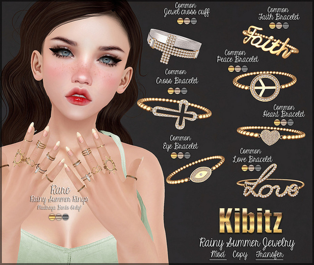Kibitz - Faith bracelet - onyx