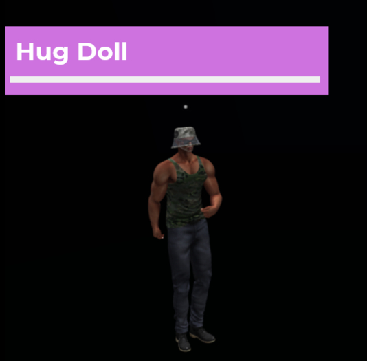 [Pose Ball] Hug Doll