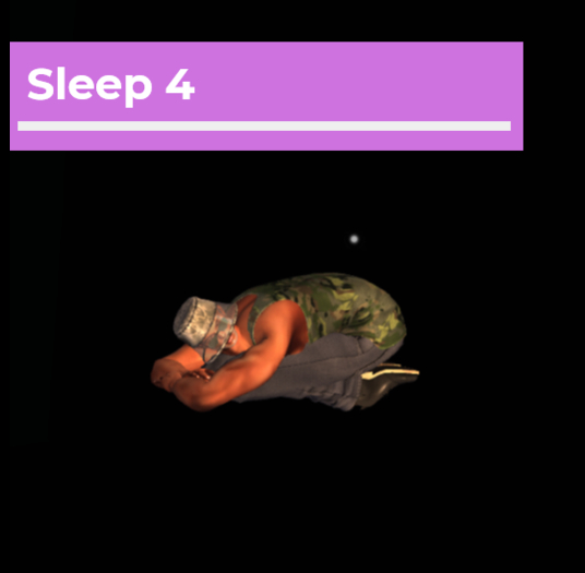 [Pose Ball] Sleep 4