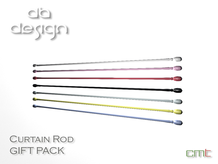 ::db:: Curtain Rods Pack FREE GIFT