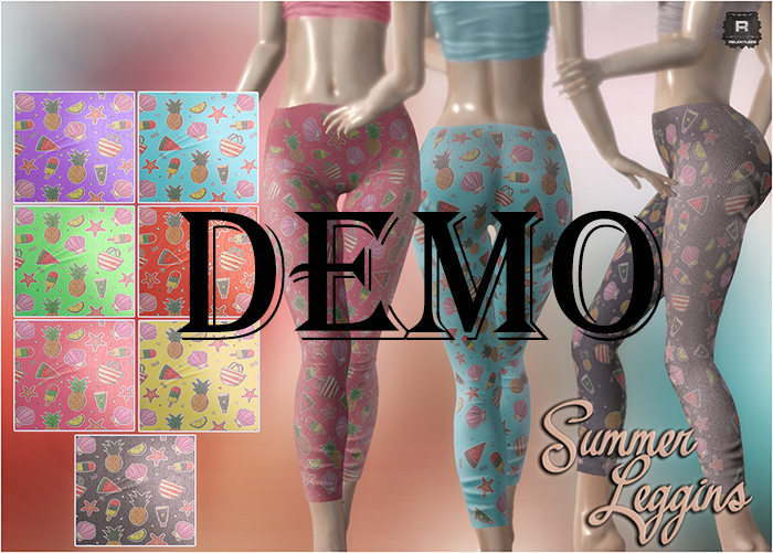 RELENTLESS Summer Leggins DEMO [Maitreya]  (Boxed)