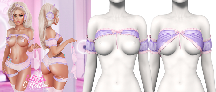 Spoiled - Lollyta Pulled Up + Half Exposed Top Purple