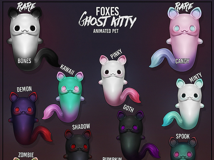 Foxes - Ghost kitty - Zombie