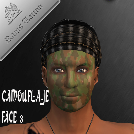 camouflage face 3