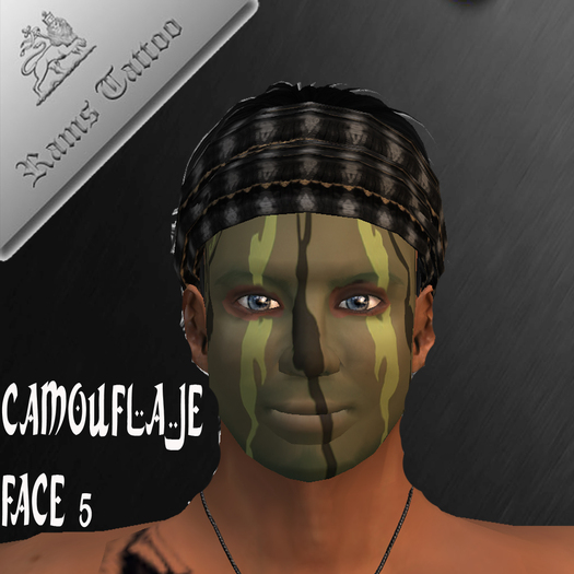 camouflage face 5