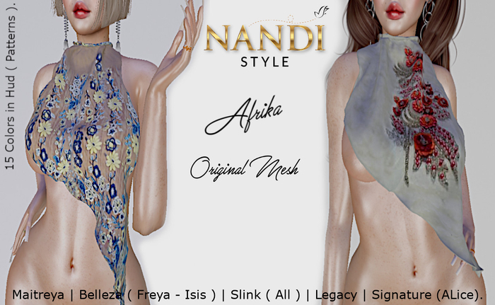 [Nandi Style]- Bag Demo Top Afrika-