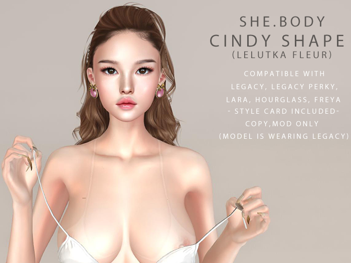 Cindy Shape (Lelutka Fleur) 