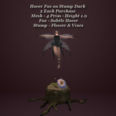 Hover Fae on Stump Dark