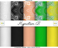Hypnotism B Matchup Kit 10 Seamless Textures NM