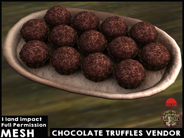 Chocolate Truffles Vendor - 1.li - Full perm - REDSUN