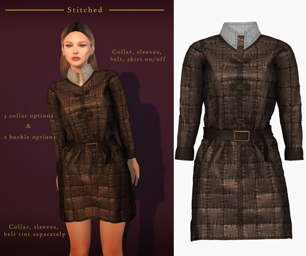 (Stitched) Laenna - Camel 