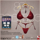 Baiastice_Lexy Bikini-Carmine