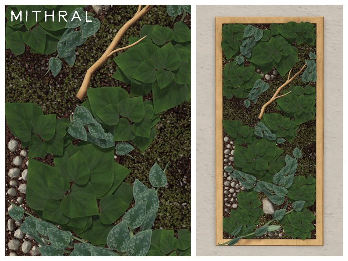 Mithral * Living Wall Display (Light)