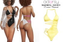 adorsy - Lorena Swimsuit Yellow - Maitreya/Legacy