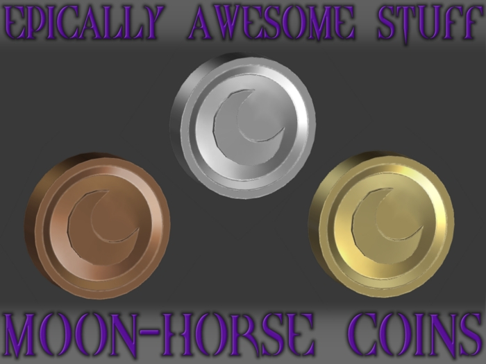 ~EAS~ Moon-Horse Coins
