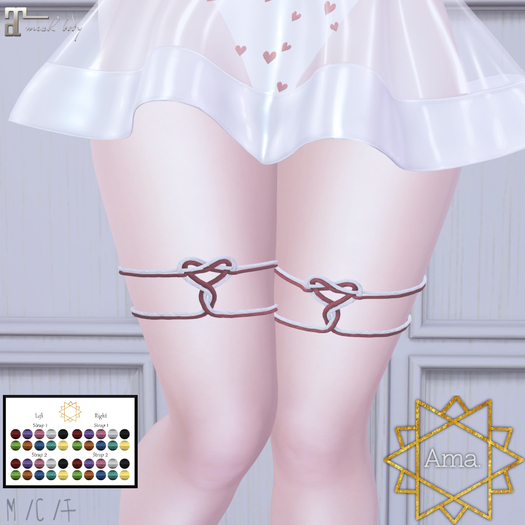 Ama. : DEMO Get my heart Leg Straps  [Maitreya exp]