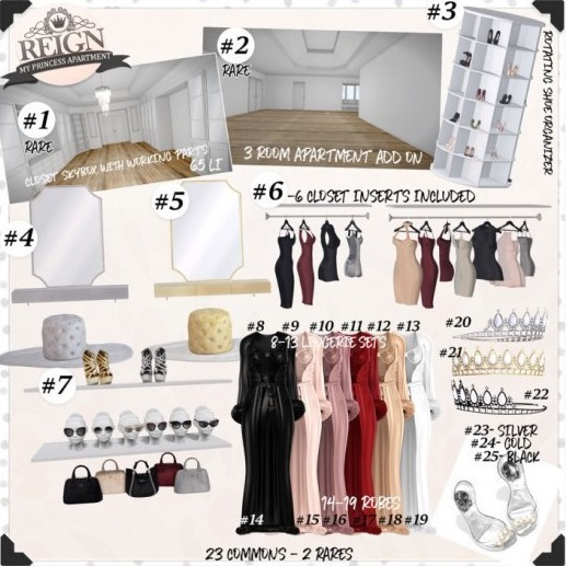 REIGN.- PRINCESS LINGERIE PANTIES (BLUSH) MAITREYA #9