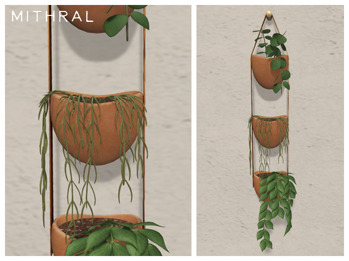 Mithral * Hanging Hoya Set (Terracotta)