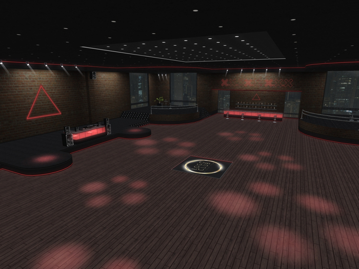 Z33 - [Red Neon & Brick] - Disco Night Club Z33 - [ADHIR] - BOX