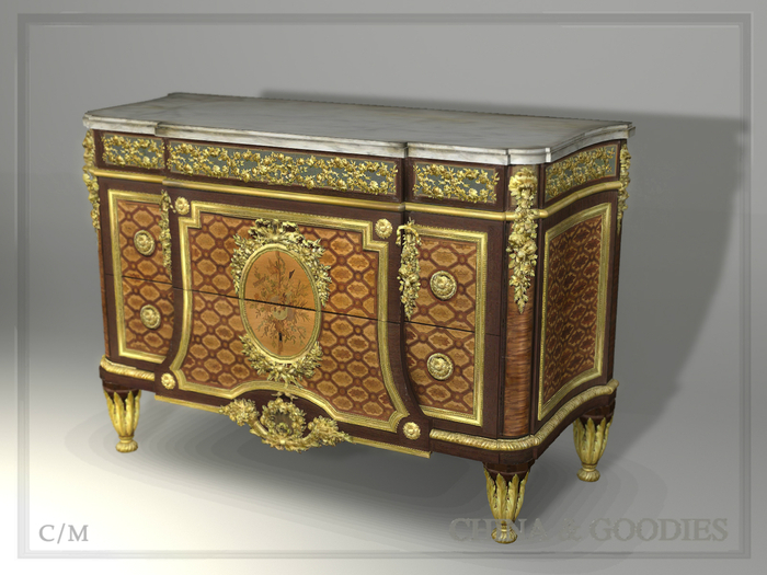 Commode Riesener "Marly" -C&G-