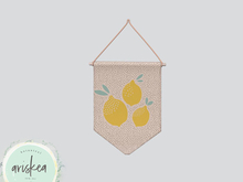 Ariskea[Faux] Wall Decor[Lemon ]