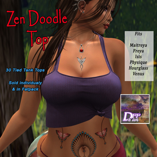 DFF Zen Doodle Top #21