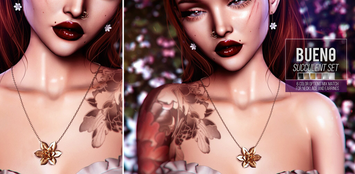 BUENO-Succulent Jewelry Set Fatpack