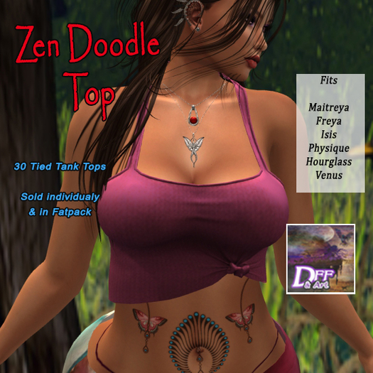 DFF Zen Doodle Top #13