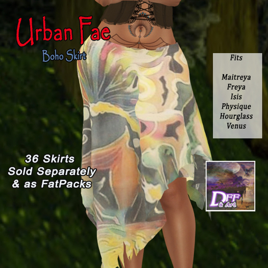 DFF Urban Fae Skirt #9