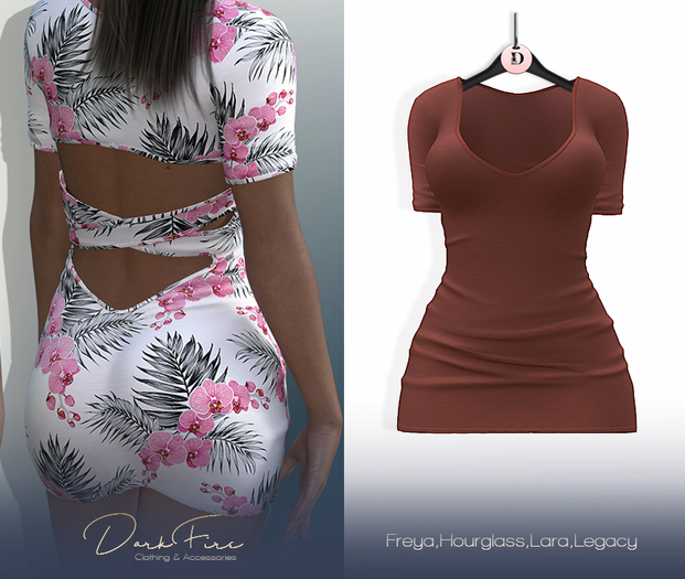 DarkFire Fey mini Dress-Col.05