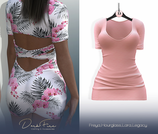 DarkFire Fey mini Dress-Col.06