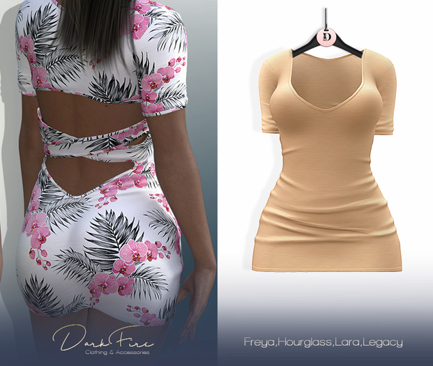DarkFire Fey mini Dress-Col.09