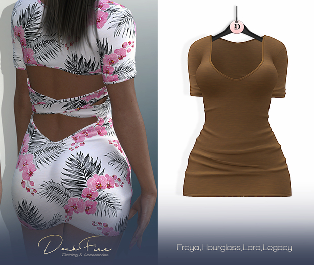 DarkFire Fey mini Dress-Col.10