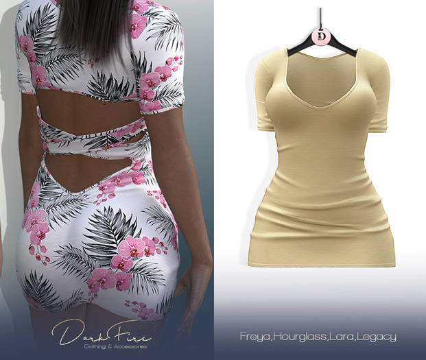 DarkFire Fey mini Dress-Col.11