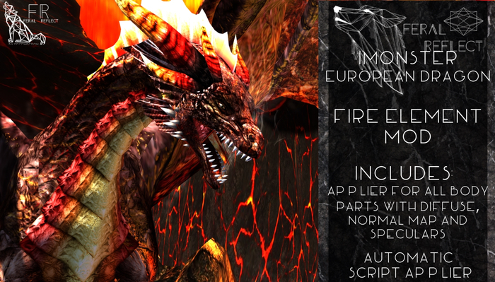[Feral Reflect] European Dragon Fire Element Mod