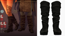 (Stitched)Gillam Boots-Black_01
