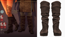 (Stitched)Gillam Boots-Brown_01