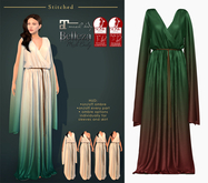 (Stitched) Hera Dress - Green